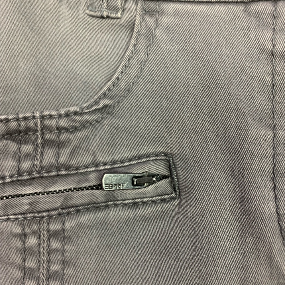 ESPIRIT Gray Pencil Zipper Pocket Mini Skirt NWT - Picture 5 of 8
